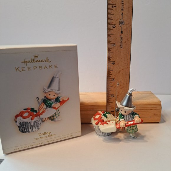 Hallmark Dollop 2006 the Merry Bakers ornament Xmas - Picture 8 of 9
